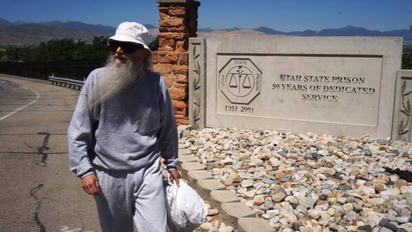 mike walking out of prison, not for rent documentary film
